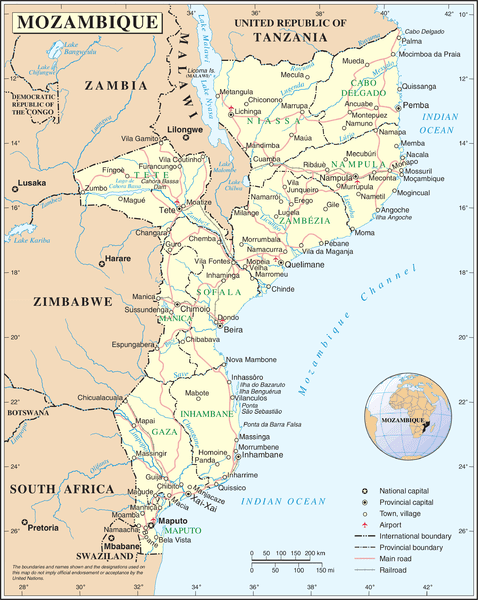 El parlamento de Mozambique aprueba una ley histórica para restablecer la paz